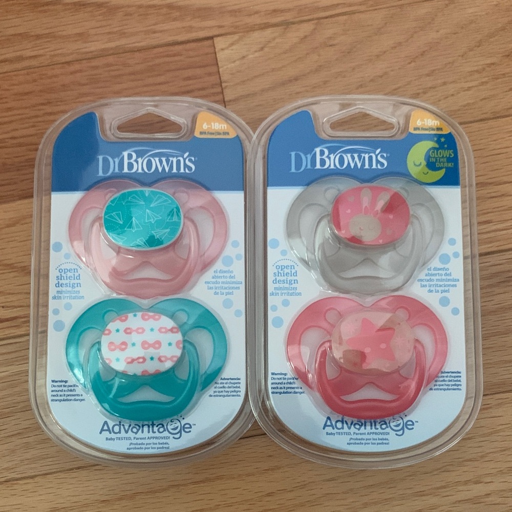 Two Pacifier Set